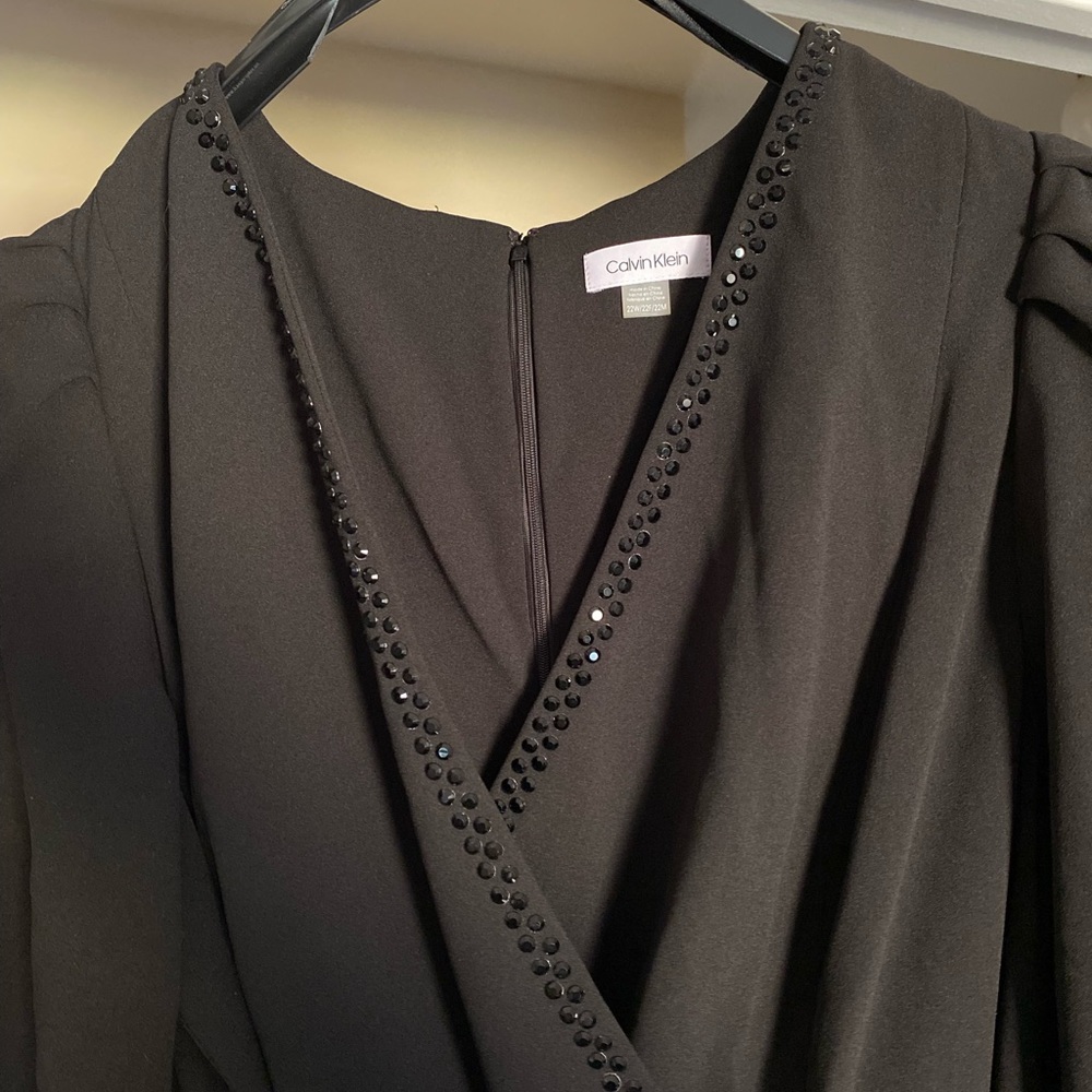 22W Pant suit plus size new with tags never worn Calvin klein